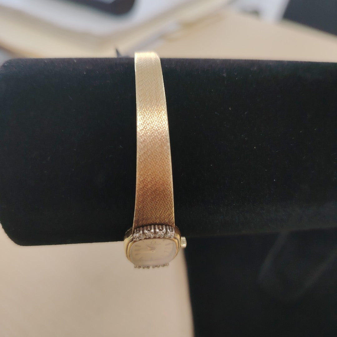 RELOJ CAJA Y PULSO ORO ORO 14 K 24,50 GRMS (SEMINUEVO)