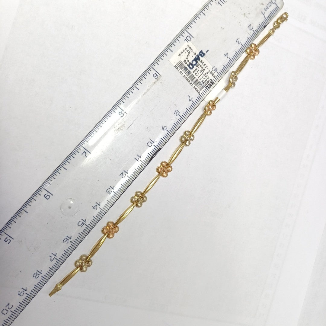 K1 4,60 GRMS 14 K ESPECIFICACIONES COMPLEMENTARIAS PULSERA , ECHURA ESPECIAL (SEMINUEVO)