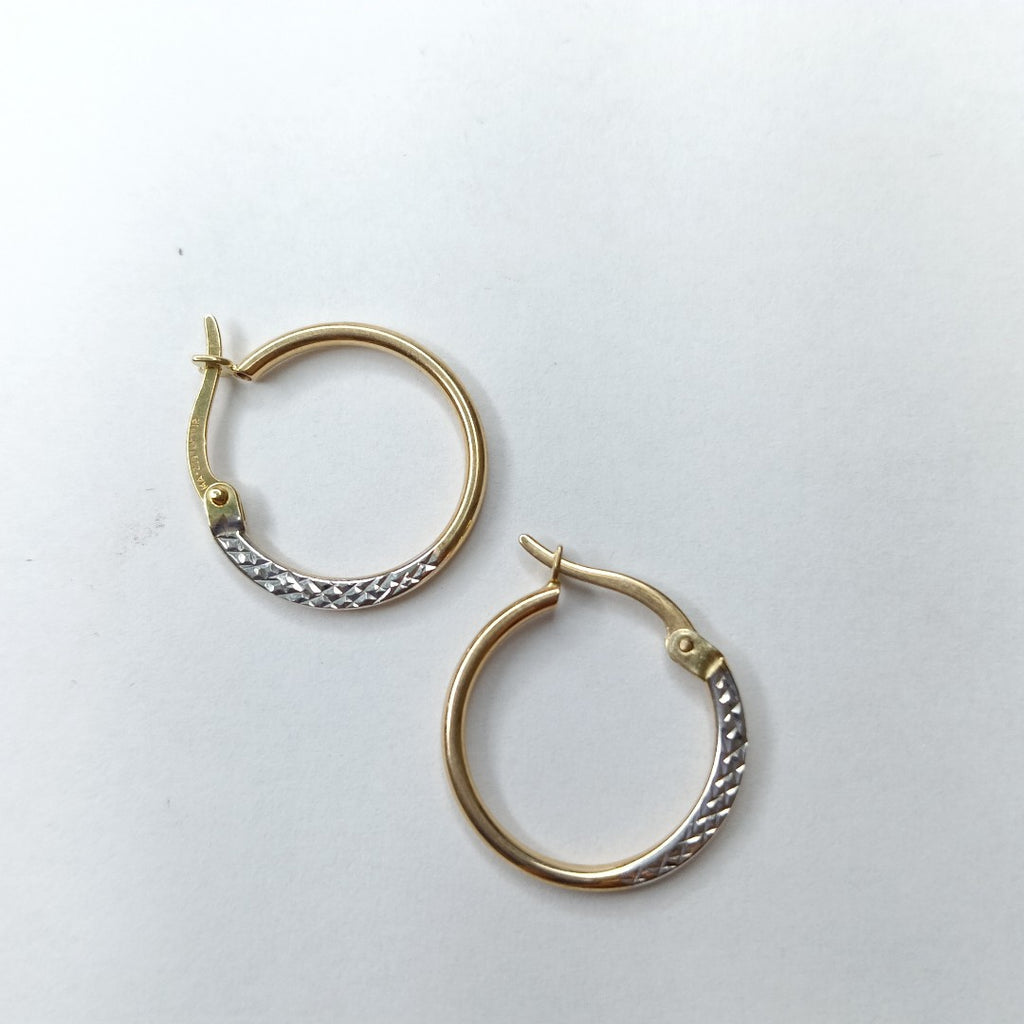 ARRACADAS ORO 14K 1.1 (NUEVO)