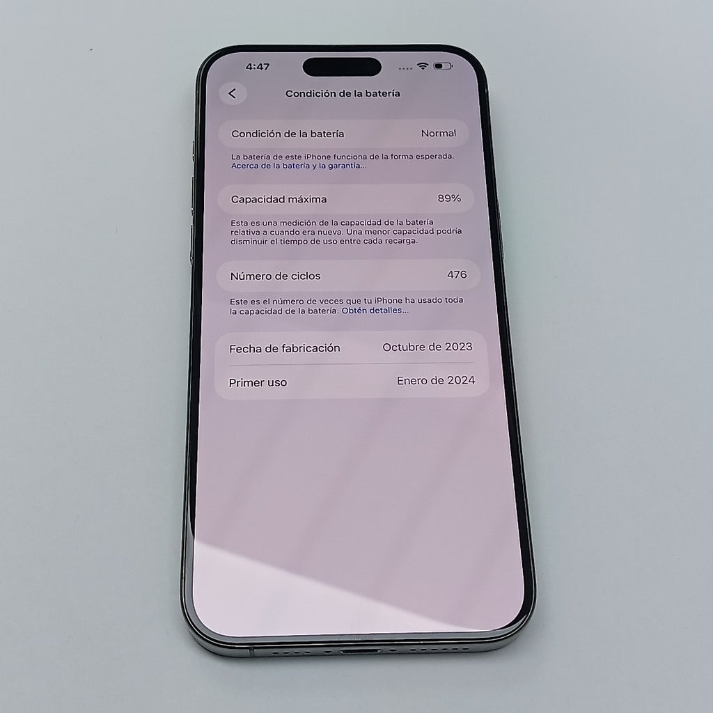 CELULAR APPLE IPHONE 15 PRO MAX A3105 (2023) 256 GB 8 GB RAM (SEMINUEVO)