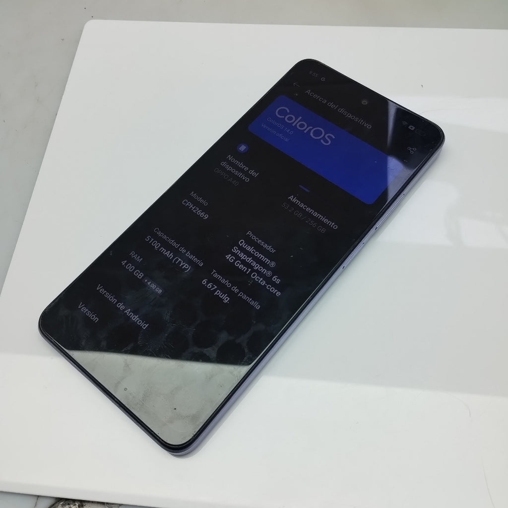 CELULAR OPPO  A40 CPH2669 (2024) 256 GB 4 GB RAM (SEMINUEVO)