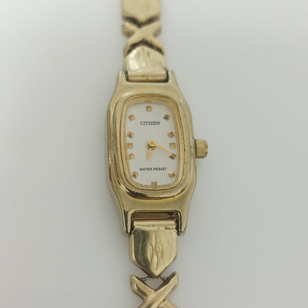 RELOJ CAJA ACERO PULSO ORO. ORO. 8 K 14.7 GRMS (SEMINUEVO)