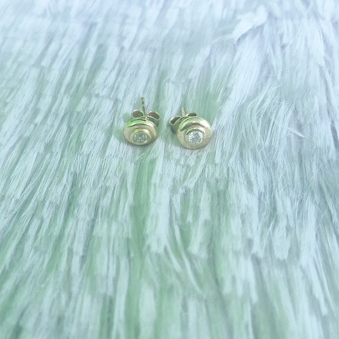 BROQUELES ORO 14K 1.2 (NUEVO)