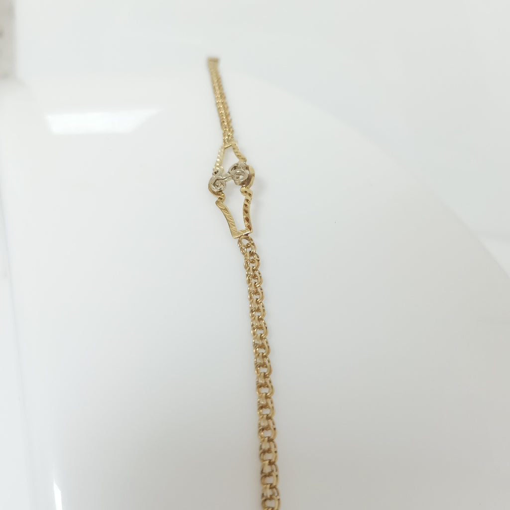 ESCLAVA ORO 14 K 4,90 GRMS (SEMINUEVO)