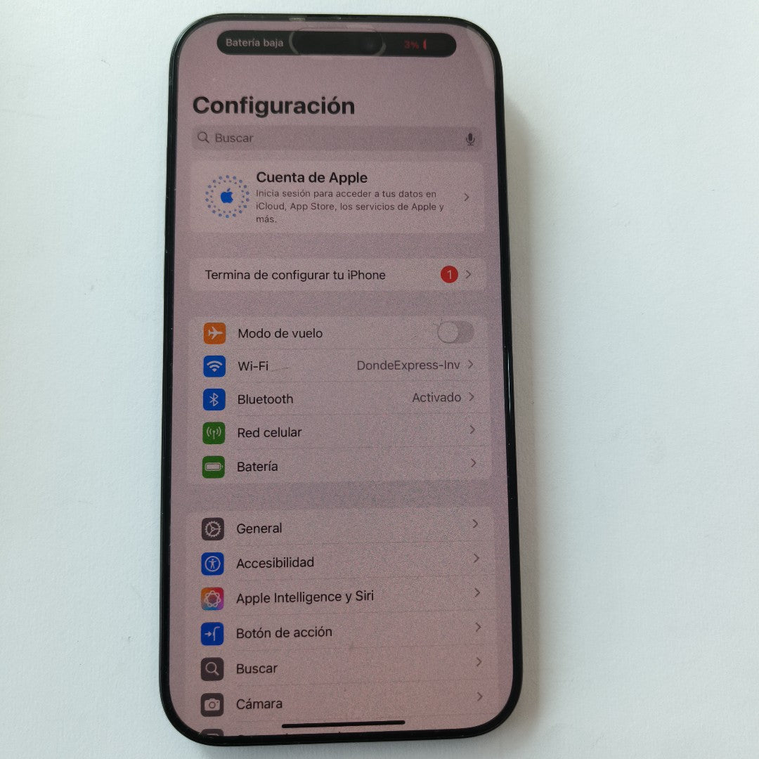 CELULAR APPLE IPHONE 16 PRO MAX A3295 (2024) 256 GB 8 GB RAM (SEMINUEVO)