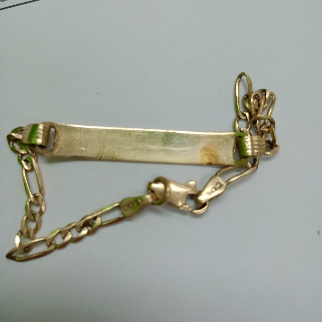 ESCLAVA. ORO. 10 K 3.4 GRMS (SEMINUEVO)