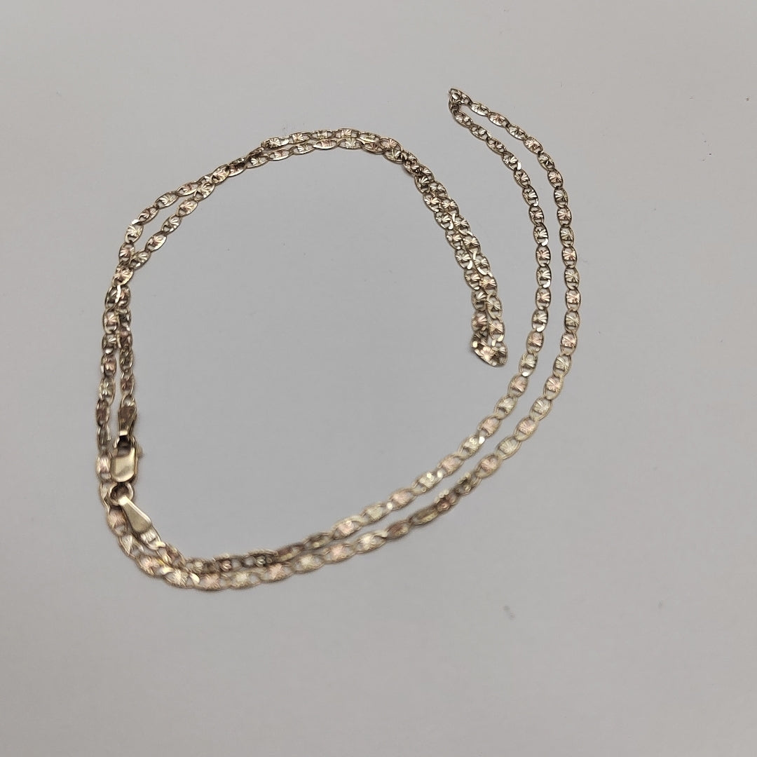 CADENA TEJIDO MARINERO 3.61GR 55 CM (NUEVO)