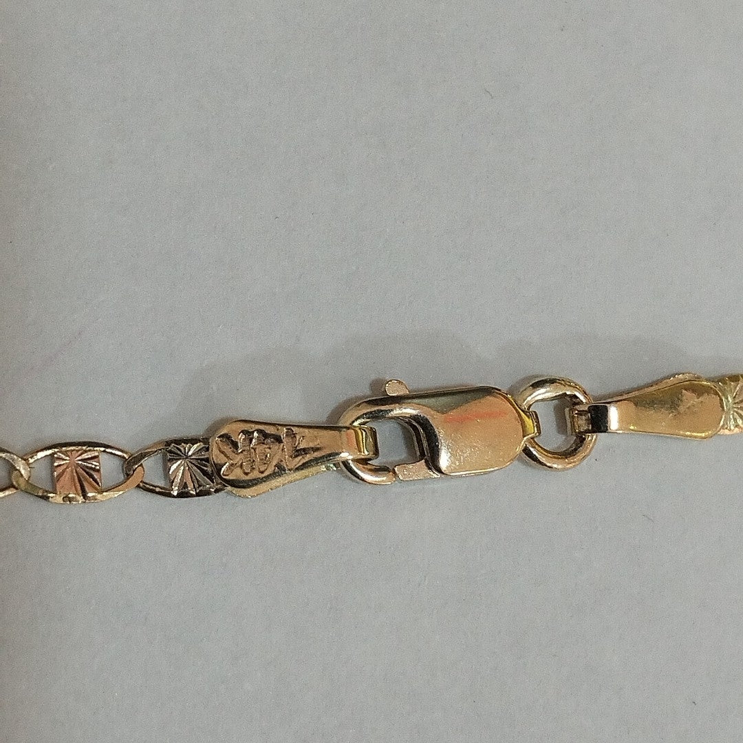 CADENA TEJIDO MARINERO 3.61GR 55 CM (NUEVO)