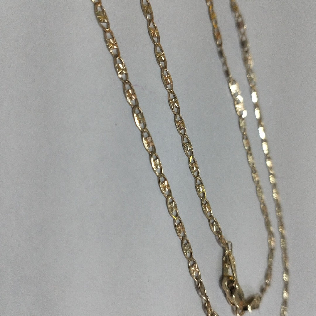 CADENA TEJIDO MARINERO 3.61GR 55 CM (NUEVO)