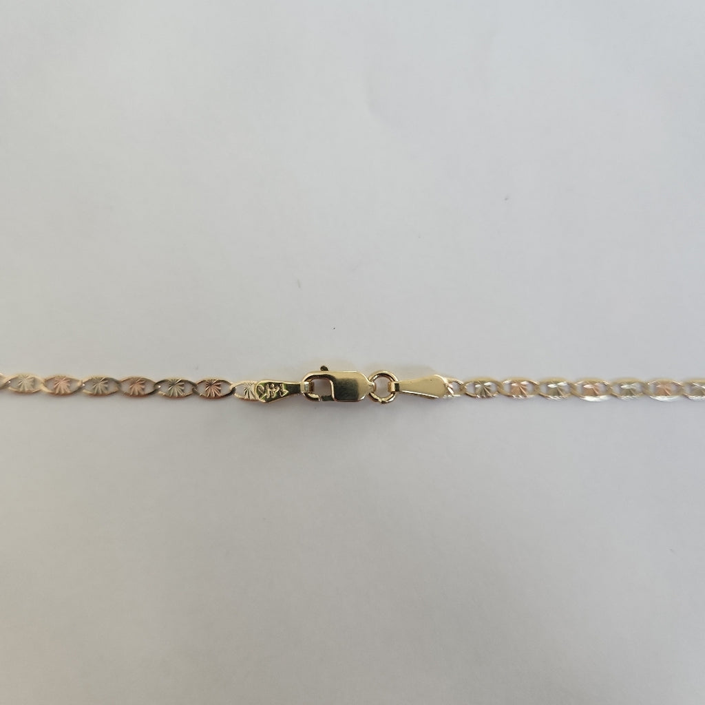 CADENA TEJIDO MARINERO 3.61GR 55 CM (NUEVO)