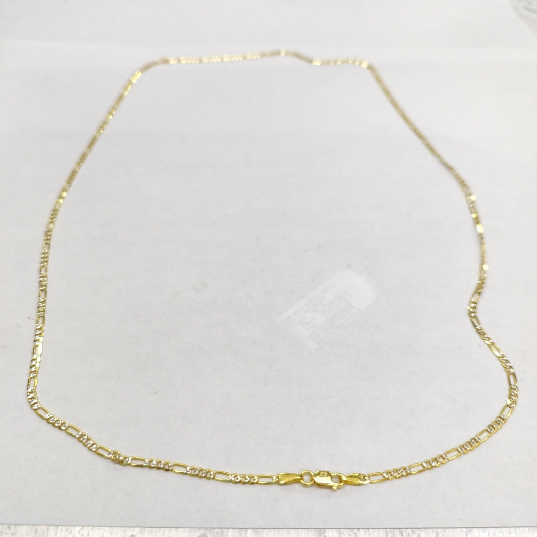 CADENAS CARTIER 3 1 DIAMANTADA ORO 14K 5.5 (NUEVO)