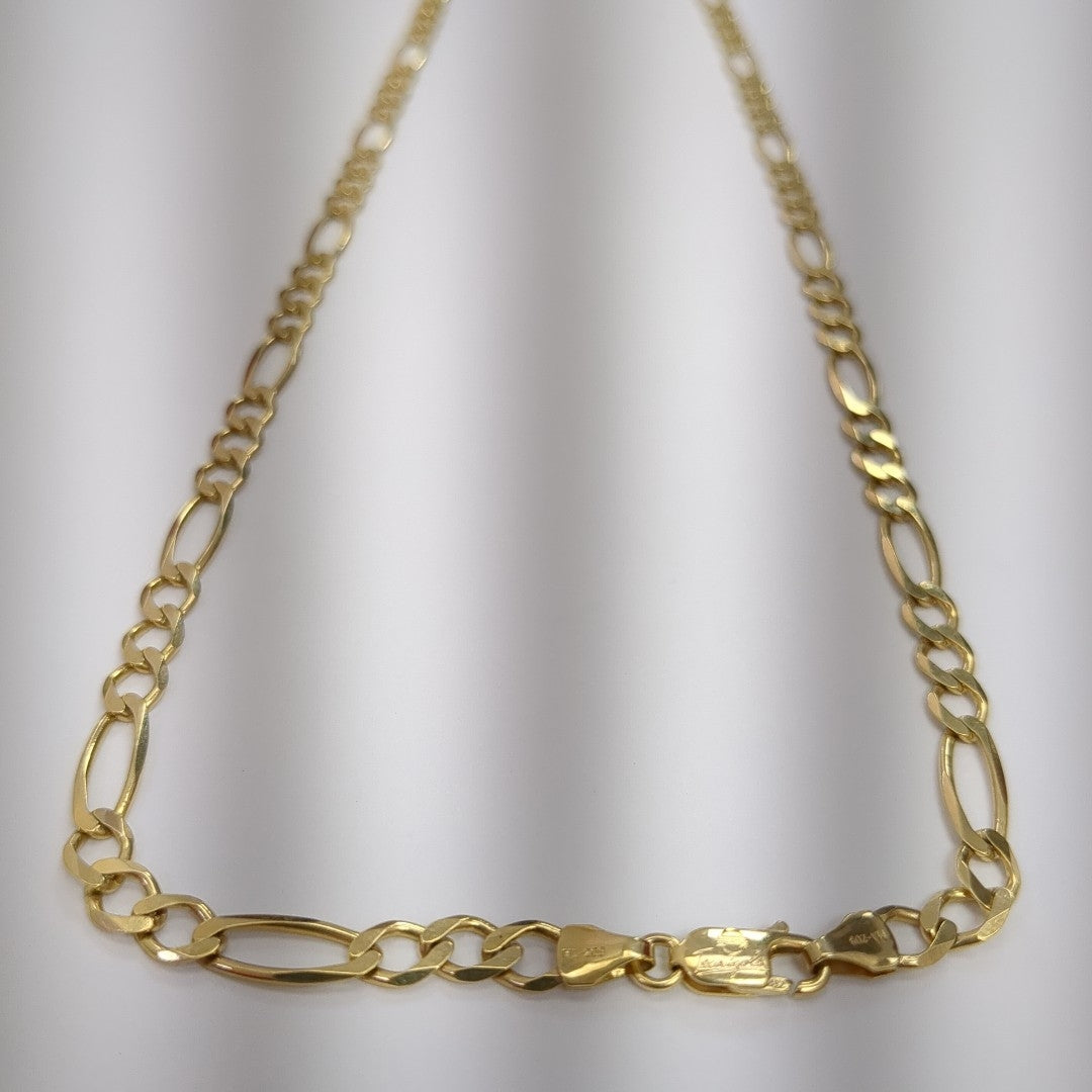 CADENAS CARTIER 3 1 AMARILLA ORO 10K 14.6 (NUEVO)