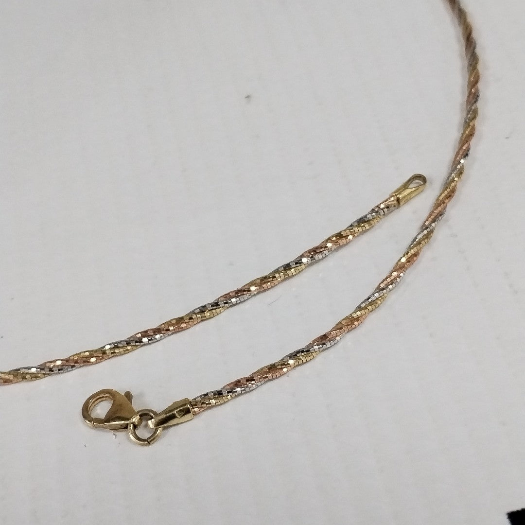 GARGANTILLA. ORO. 10 K 4.9 GRMS (SEMINUEVO)