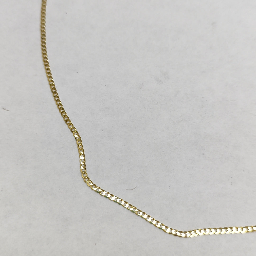 CADENAS BARBADA AMARILLA ORO 14K 1.6 (NUEVO)