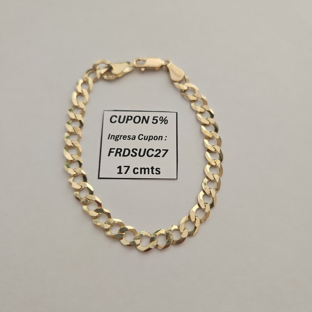 PULSERA BARBADO 6.31GR 18 CM (NUEVO)