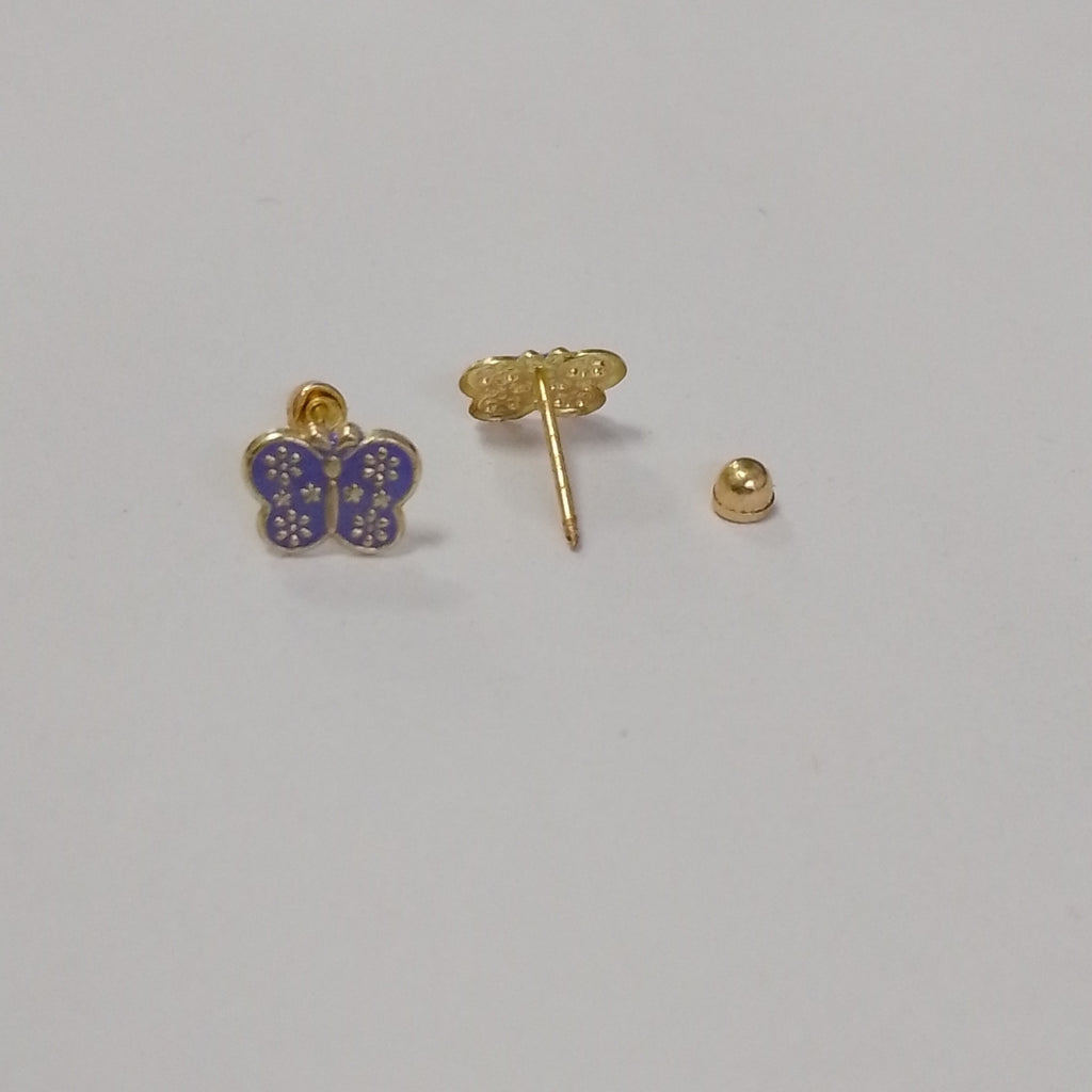 BROQUELES ORO 10K 1 (NUEVO)