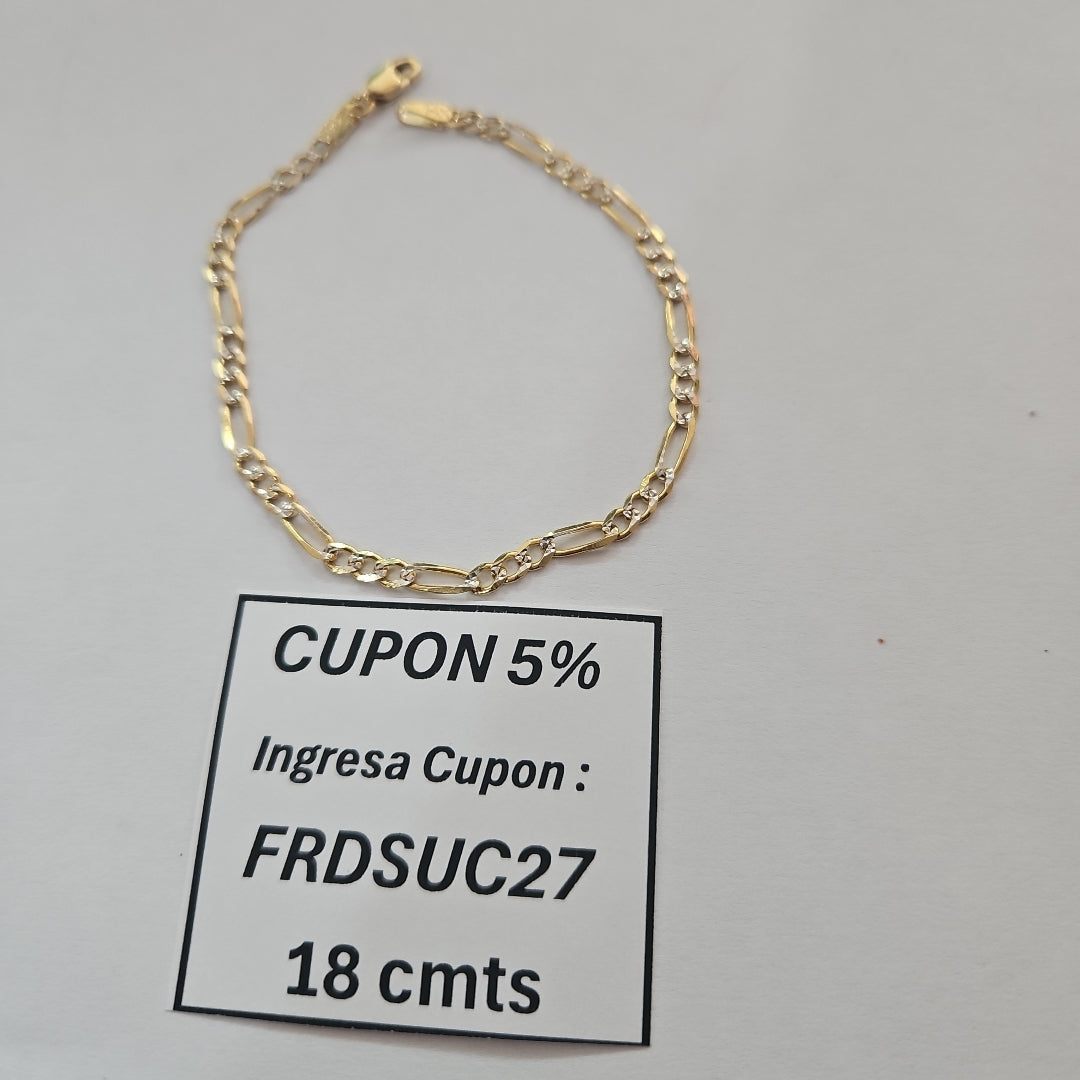 PULSERA 3 X 1 2.8GR 18 CM (NUEVO)