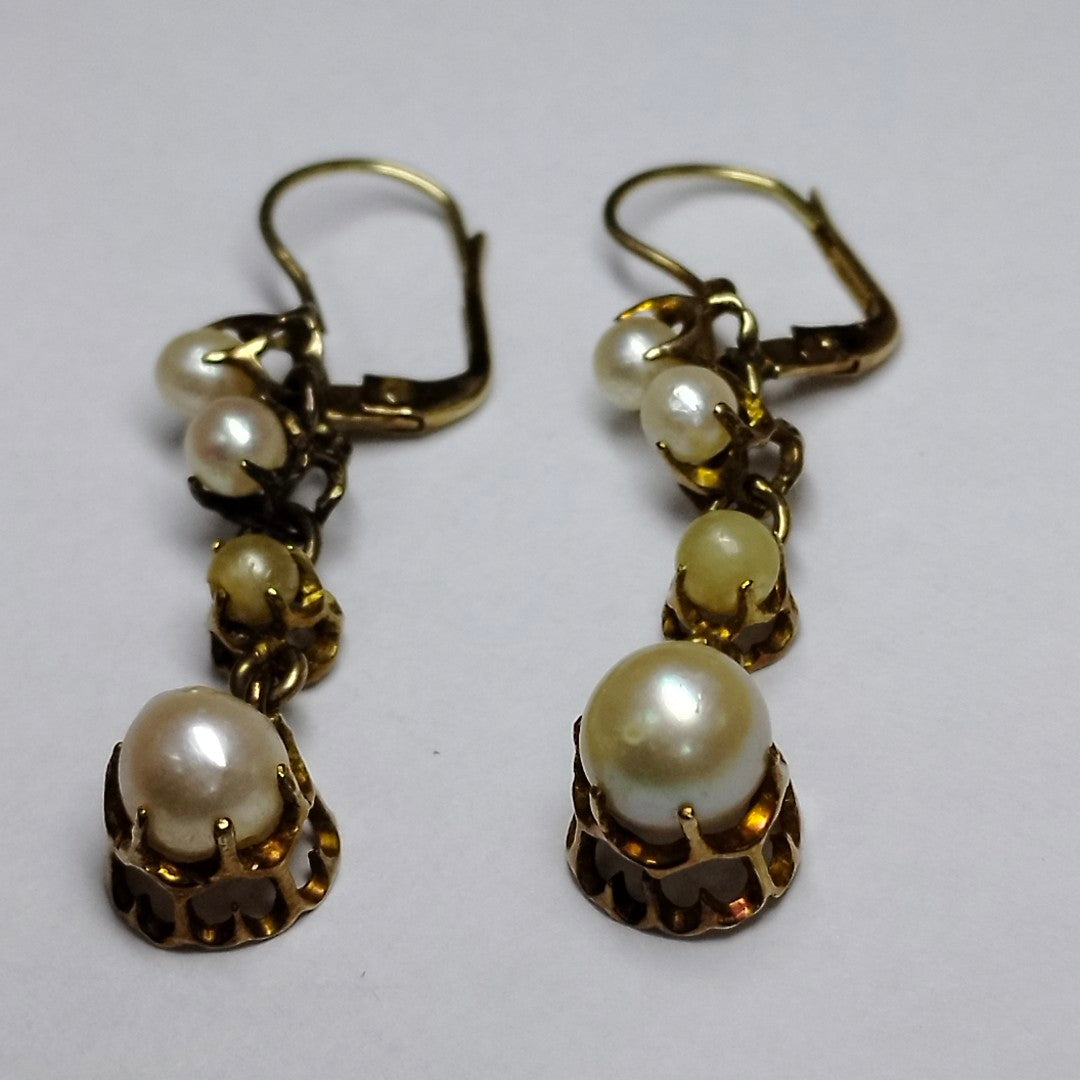 ARETES PAR. ORO. 10 K 4.1 GRMS (SEMINUEVO)
