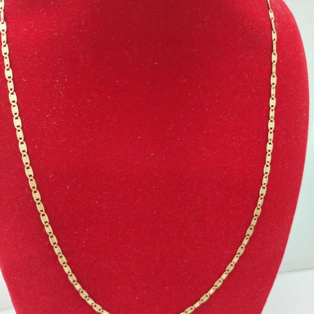 CADENA. ORO. 14 K 2.5 GRMS (SEMINUEVO)