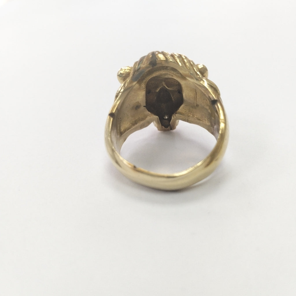 ANILLO. ORO. 10 K 17 GRMS (SEMINUEVO)
