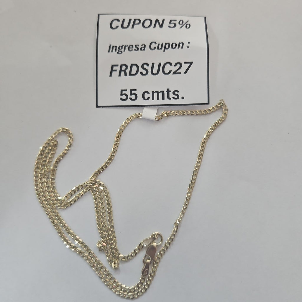 CADENA BARBADO 4.6GR 55 CM (NUEVO)