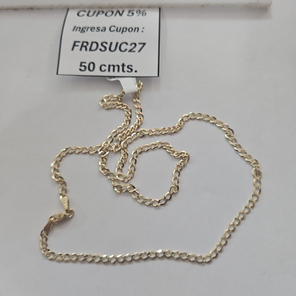 CADENA BARBADO 4.81GR 50 CM (NUEVO)