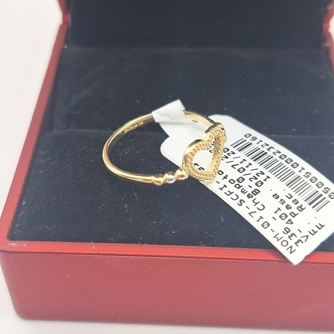 ANILLOS DAMA ORO 14K 1.3 (NUEVO)