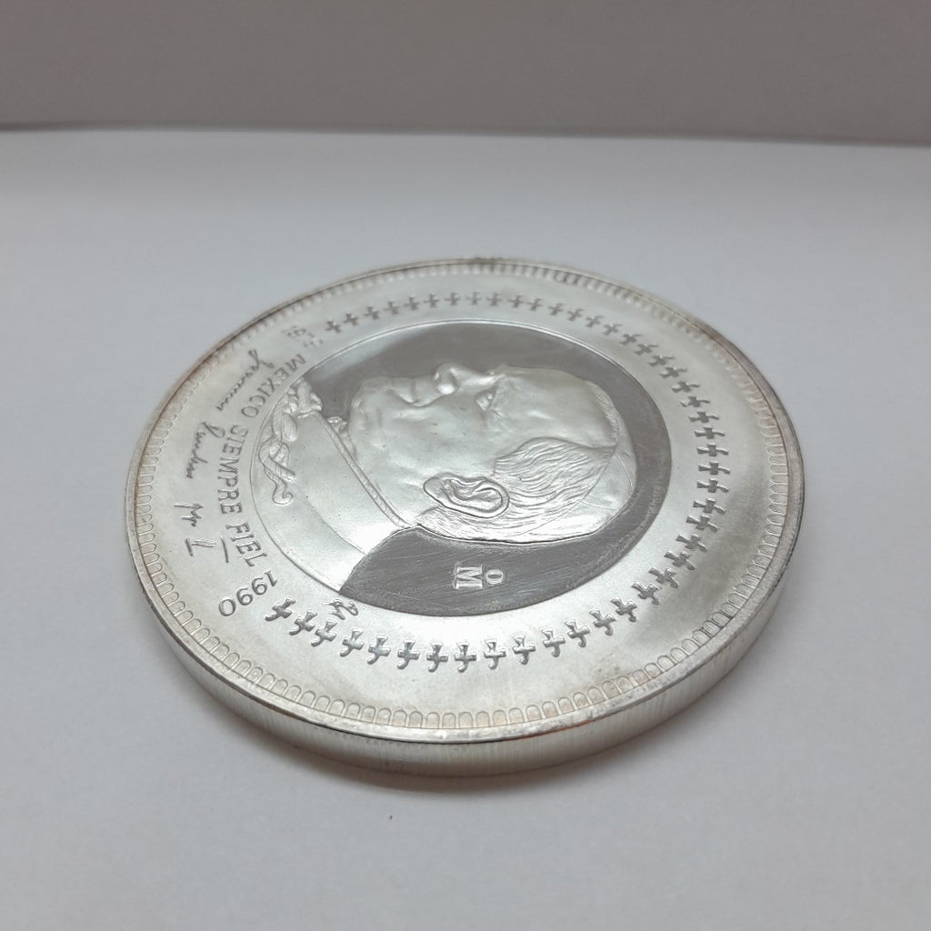 K1 154,90 GRMS PLATA .999 IDENTIFICACIÓN MEDALLA CONMEMORATIVA ONZAS CRED. S (SEMINUEVO)