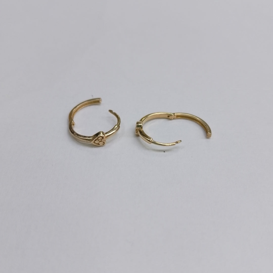 BROQUELES ORO 14K 1.3 (NUEVO)