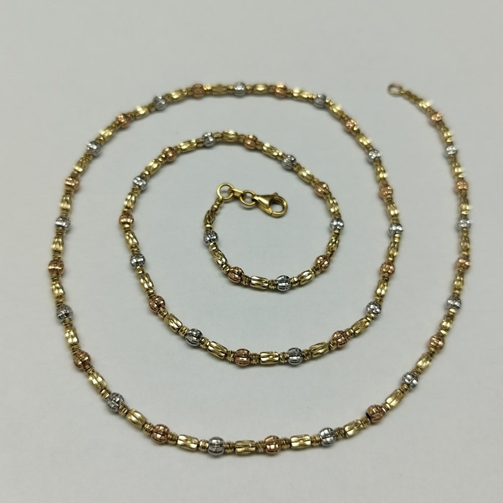 CADENA. ORO. 14 K 8 GRMS (SEMINUEVO)