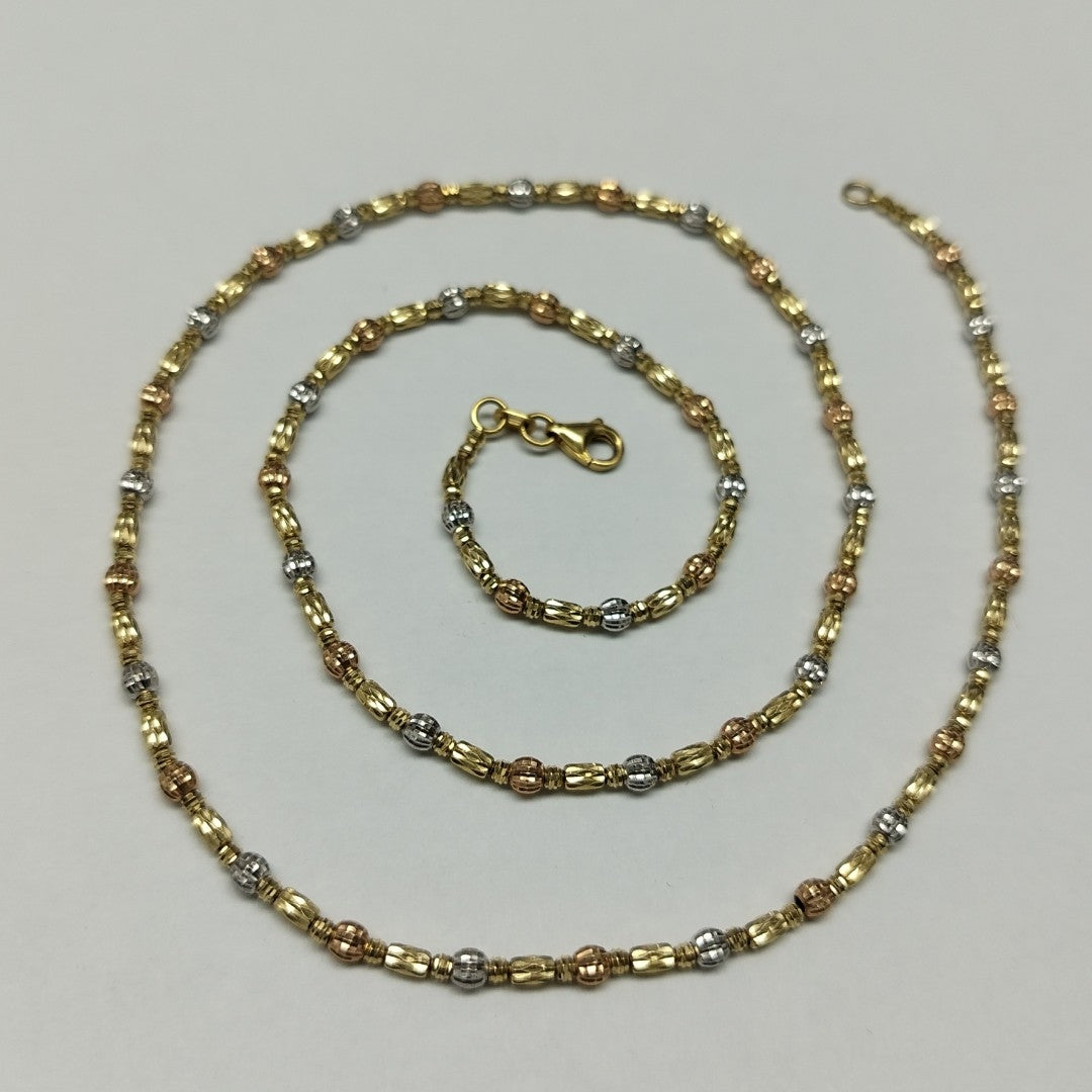CADENA. ORO. 14 K 8 GRMS (SEMINUEVO)