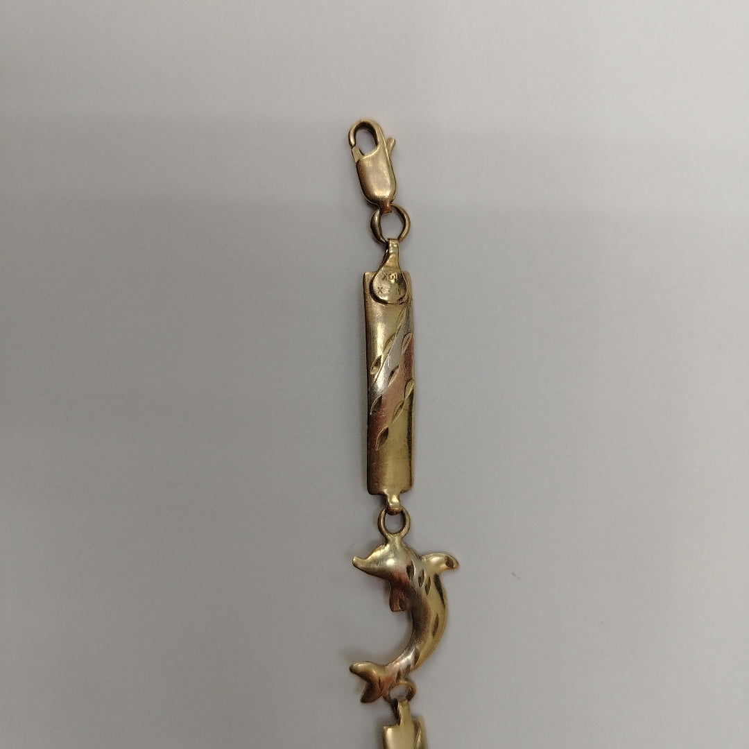 PULSERA. ORO. 10 K 5 GRMS (SEMINUEVO)