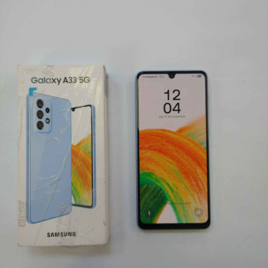 CELULAR SAMSUNG GALAXY A33 5G SM-A336M 128 GB 6 GB RAM (SEMINUEVO)