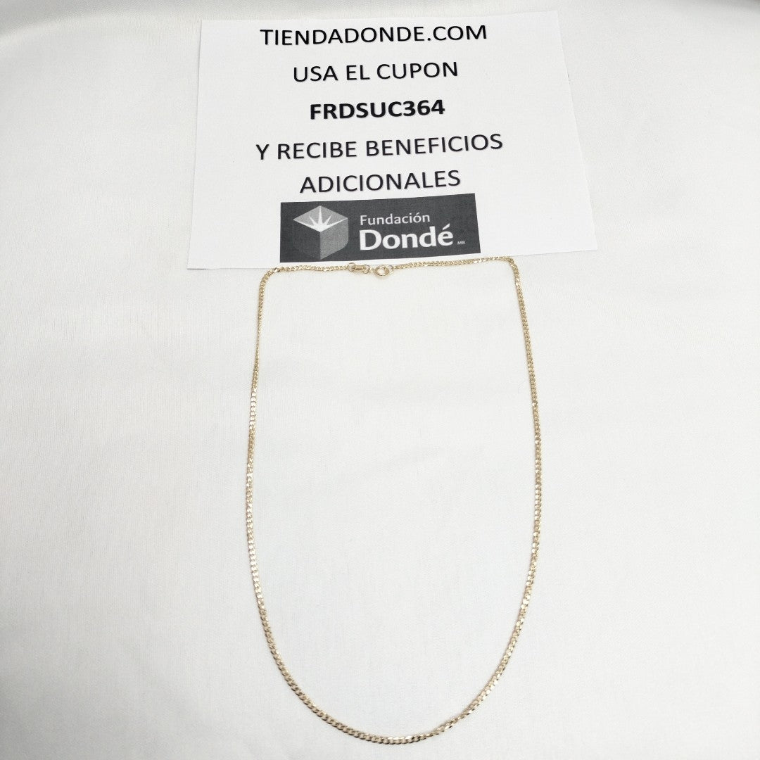 CADENA BARBADO 3.4GR 45 CM (NUEVO)