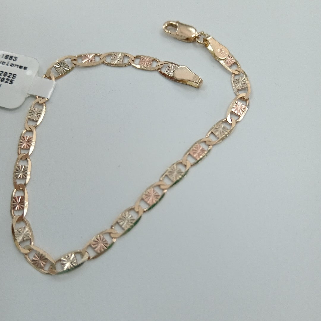 PULSERA TEJIDO MARINERO 3.9GR 18 CM (NUEVO)