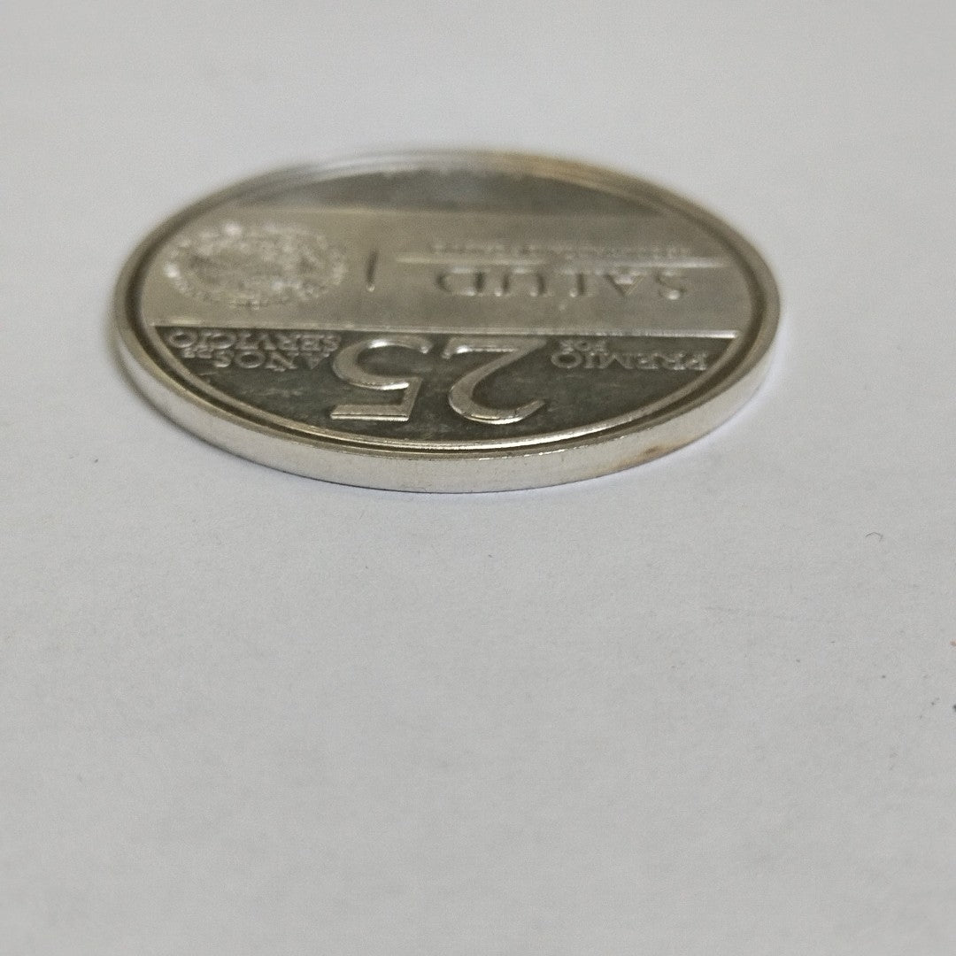 MEDALLA CONMEMORATIVA PLATA 17,00 GRMS (SEMINUEVO)