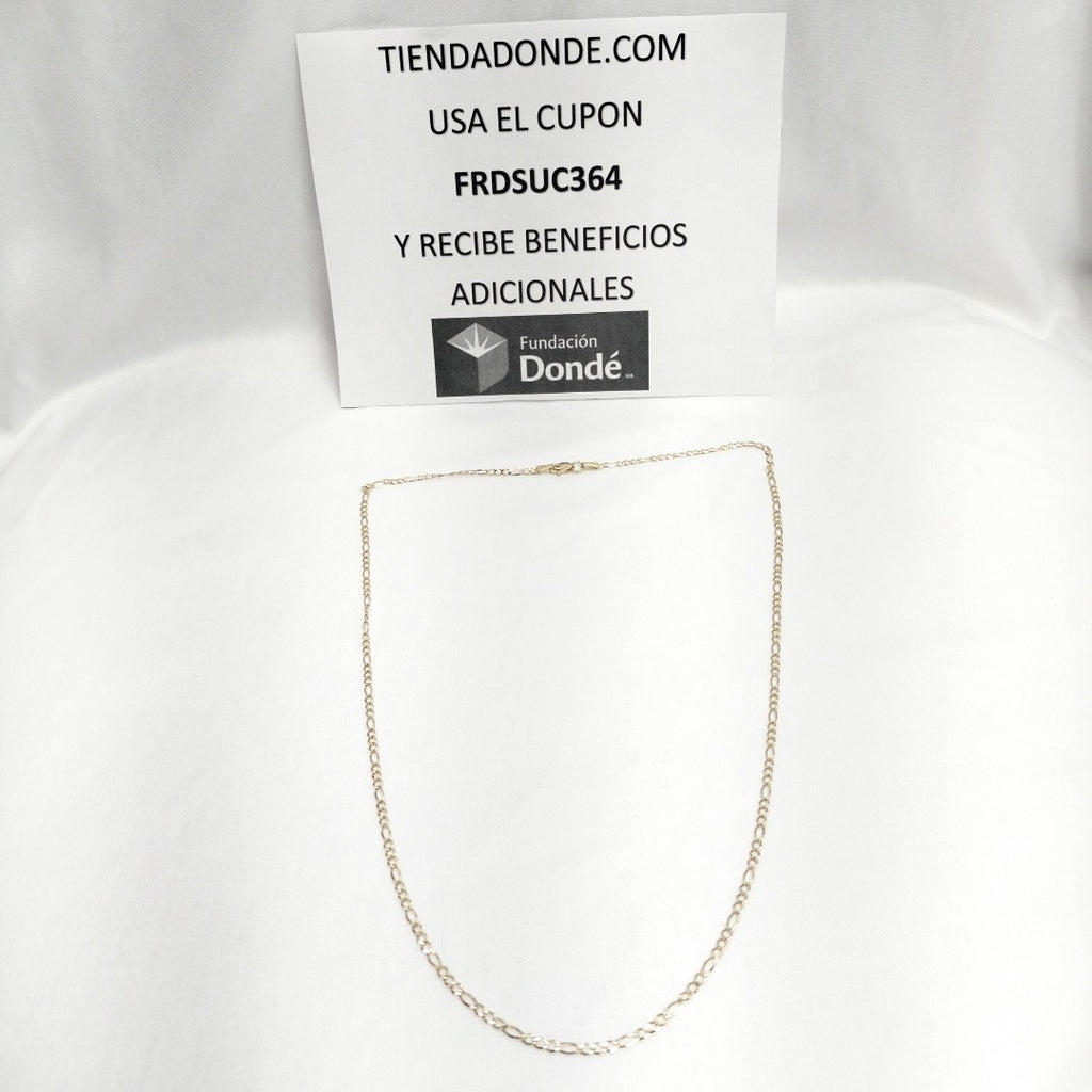 CADENA 3 X 1 3.61GR 55 CM (NUEVO)