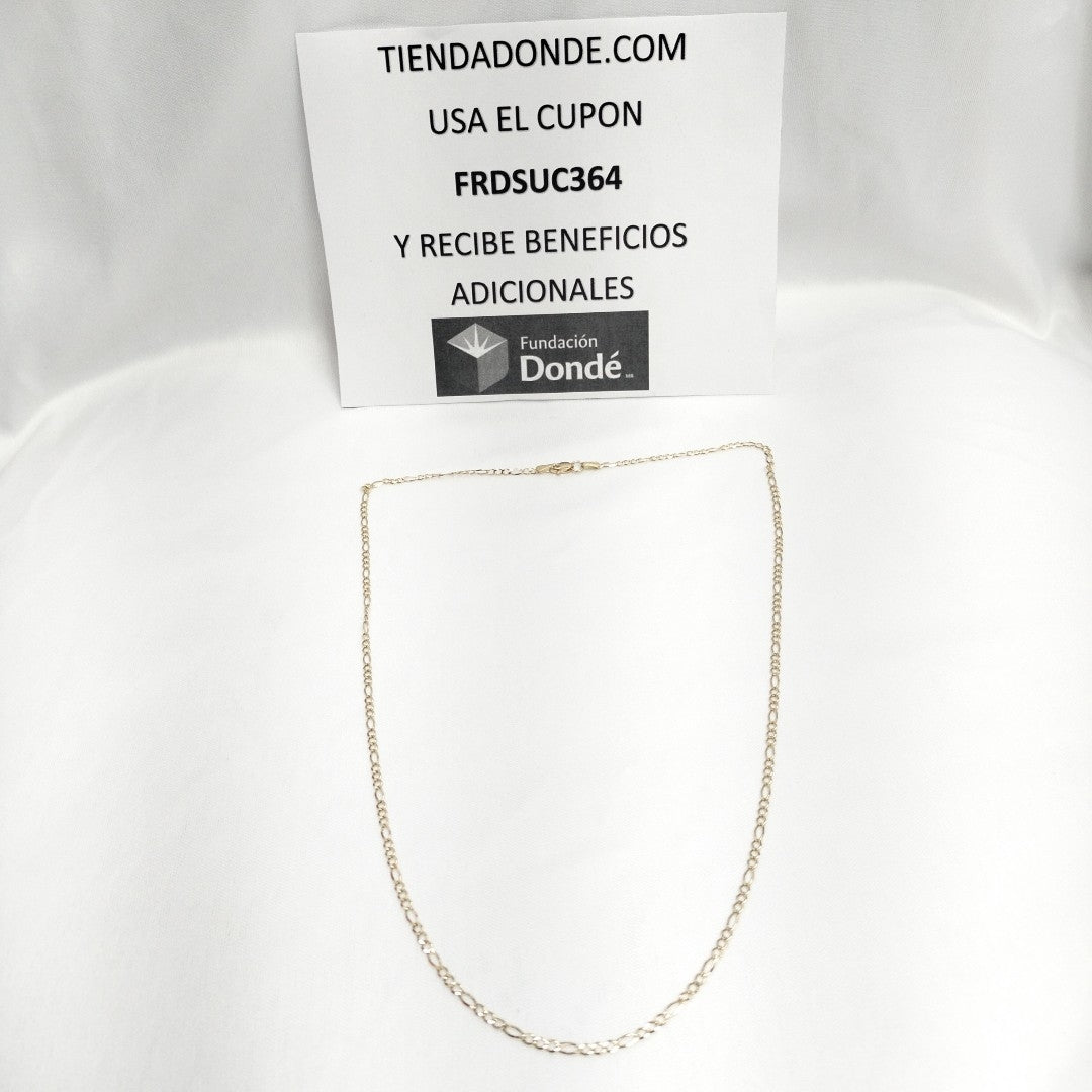 CADENA 3 X 1 3.61GR 55 CM (NUEVO)