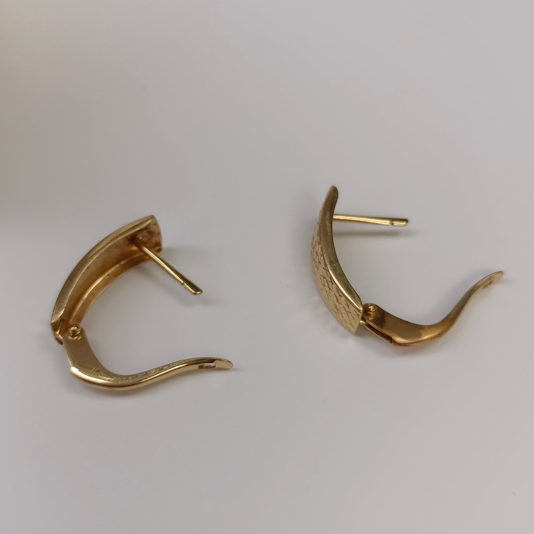 ARETES PAR. ORO. 14 K 1.8 GRMS (SEMINUEVO)