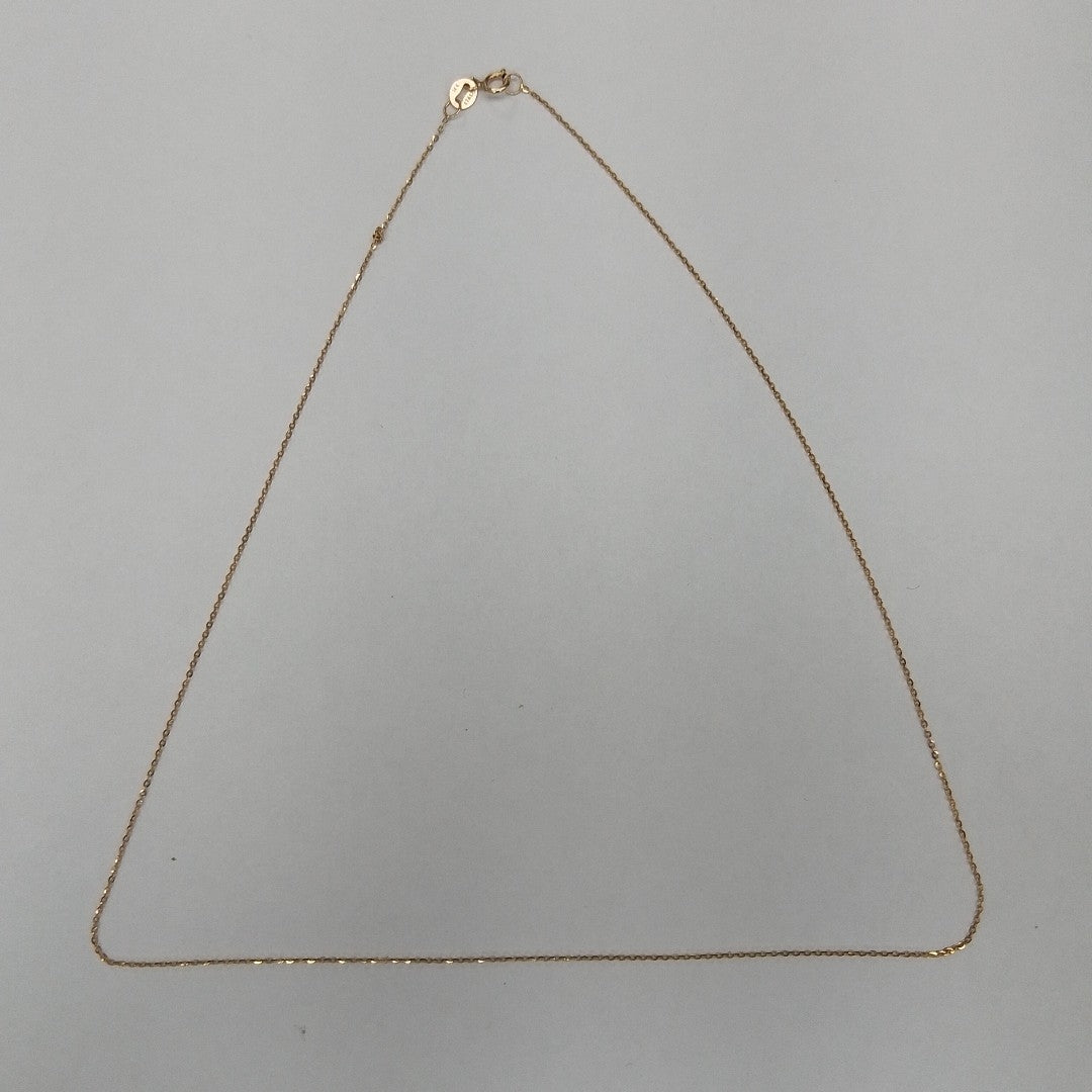 CADENA. ORO. 14 K 0.9 GRMS (SEMINUEVO)