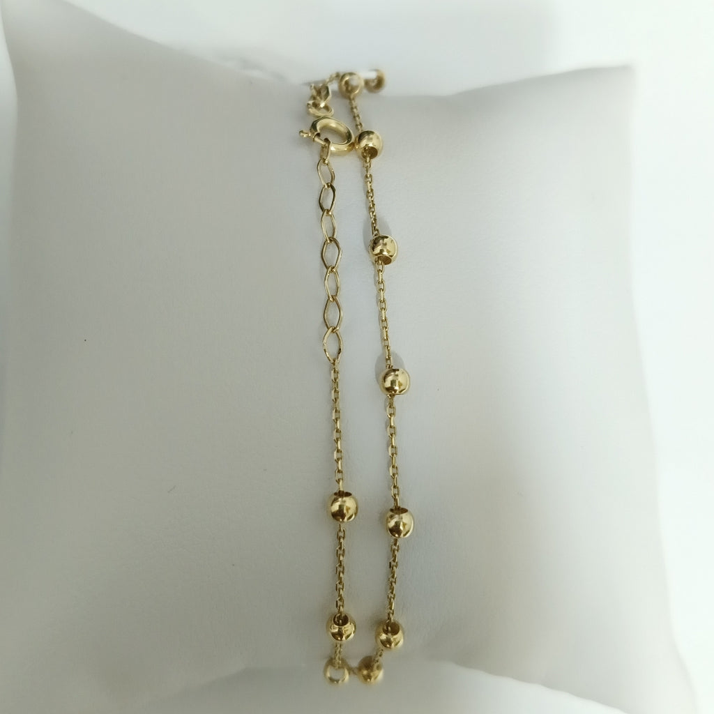 PULSERAS DAMA ORO 14K 1.4 (NUEVO)