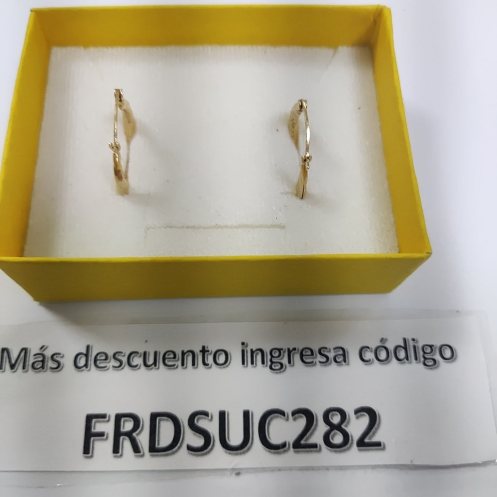 ARRACADAS PAR. ORO. 10 K 1.6 GRMS (SEMINUEVO)