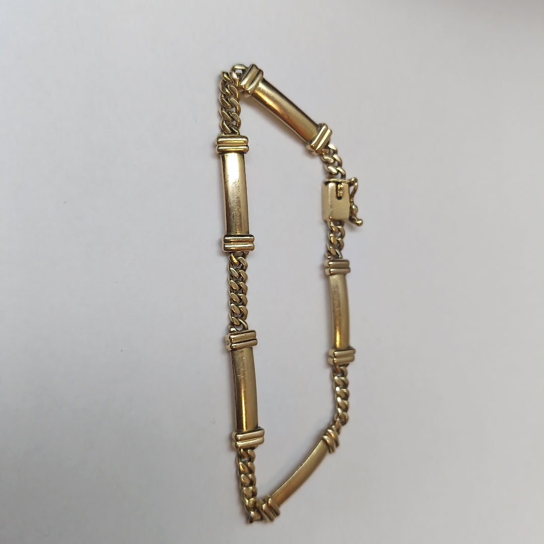 PULSERA. ORO. 14 K 12.8 GRMS (SEMINUEVO)