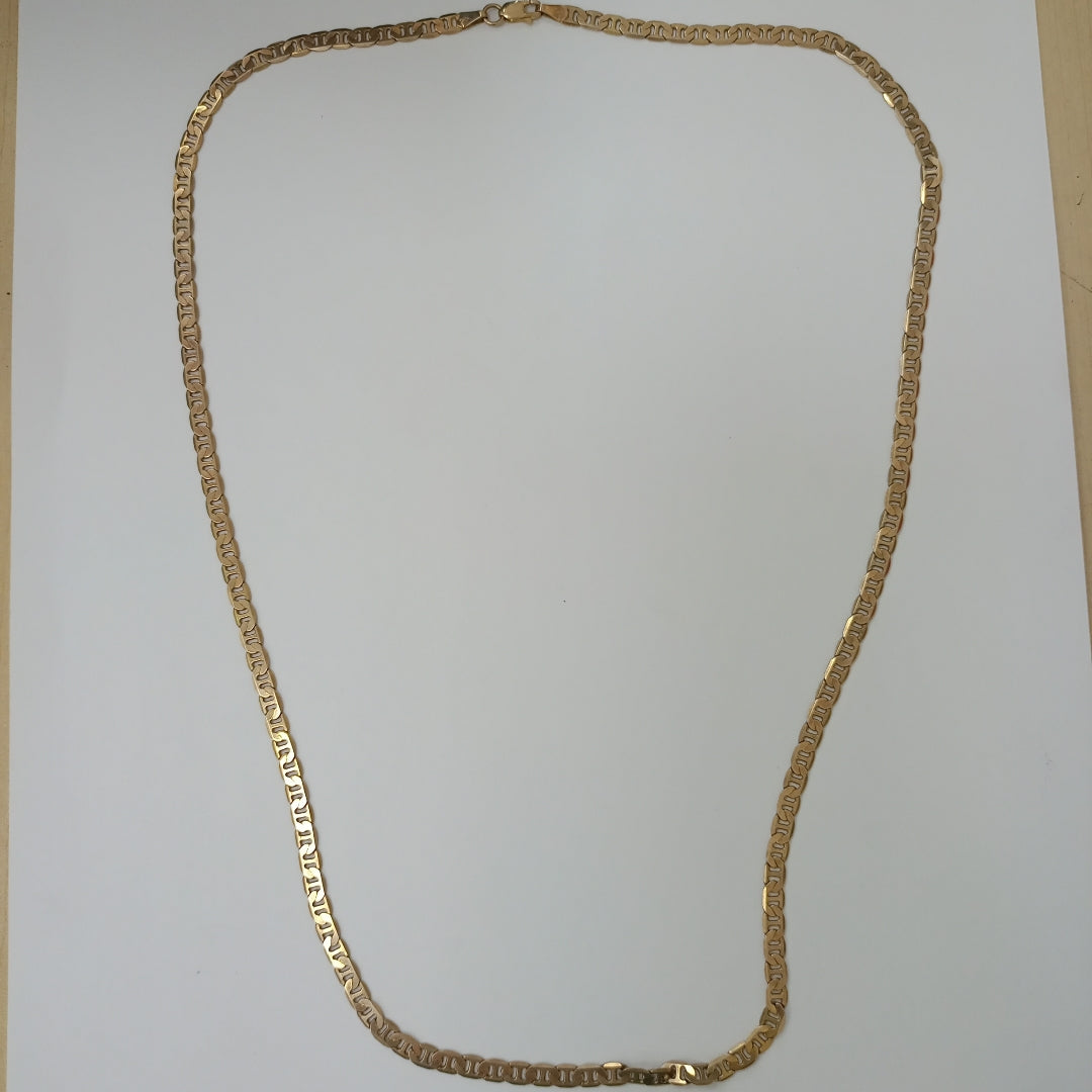 CADENA. ORO. 14 K 17.5 GRMS (SEMINUEVO)