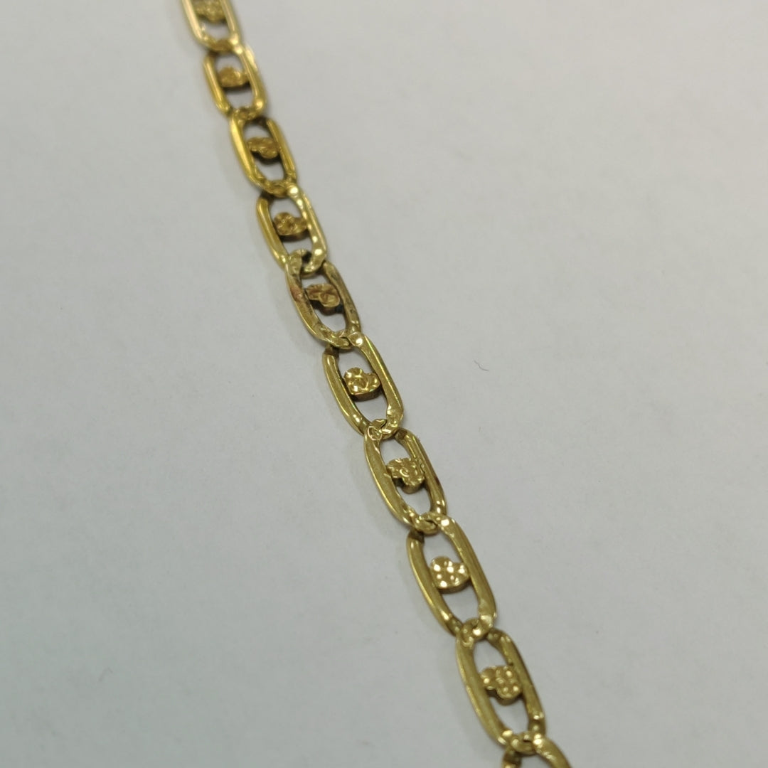 PULSERA. ORO. 14 K 4.6 GRMS (SEMINUEVO)