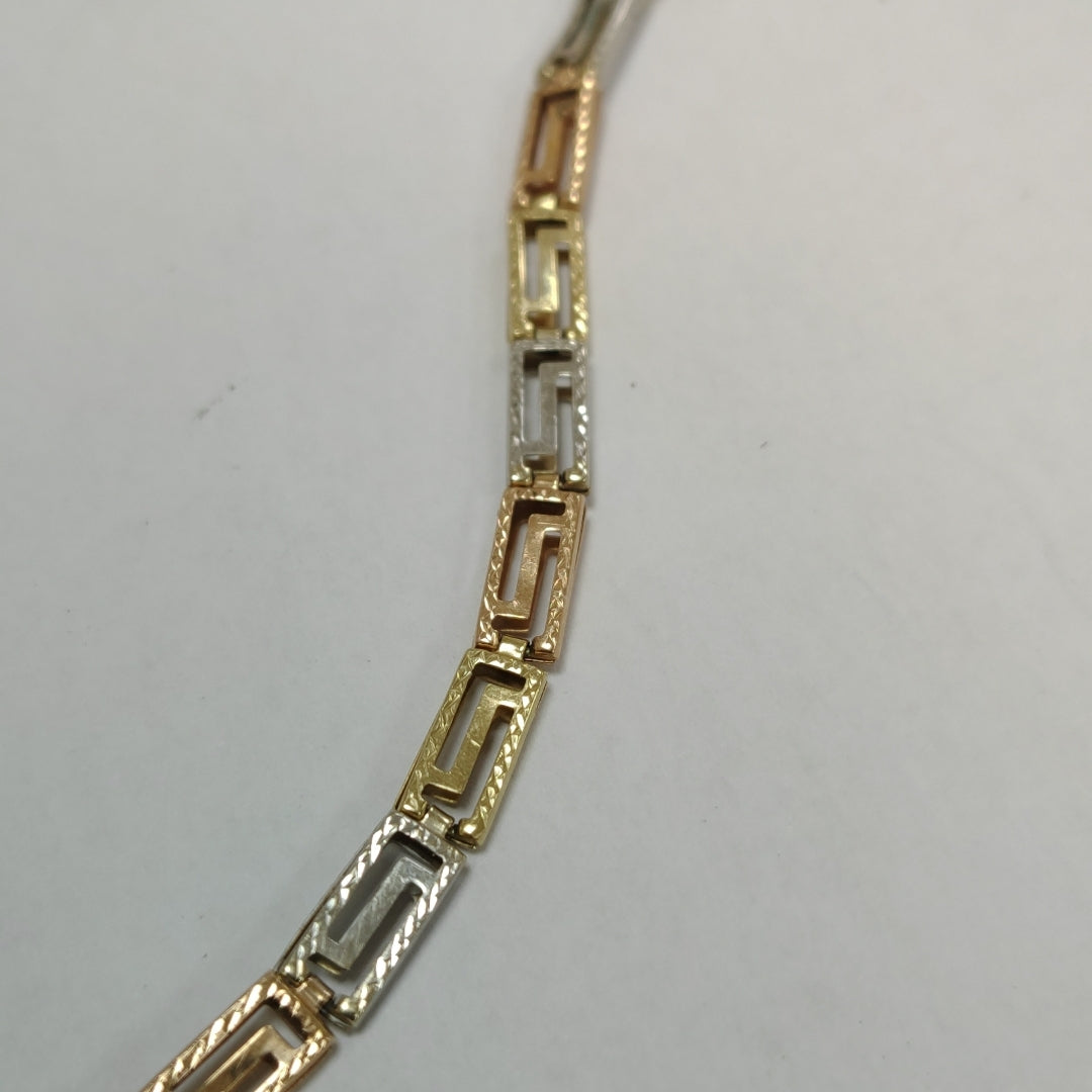 PULSERA. ORO. 14 K 3.9 GRMS (SEMINUEVO)