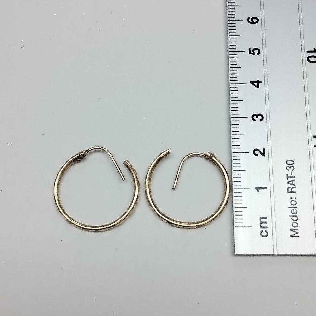 ARRACADAS PAR. ORO. 14 K 1.2 GRMS (SEMINUEVO)