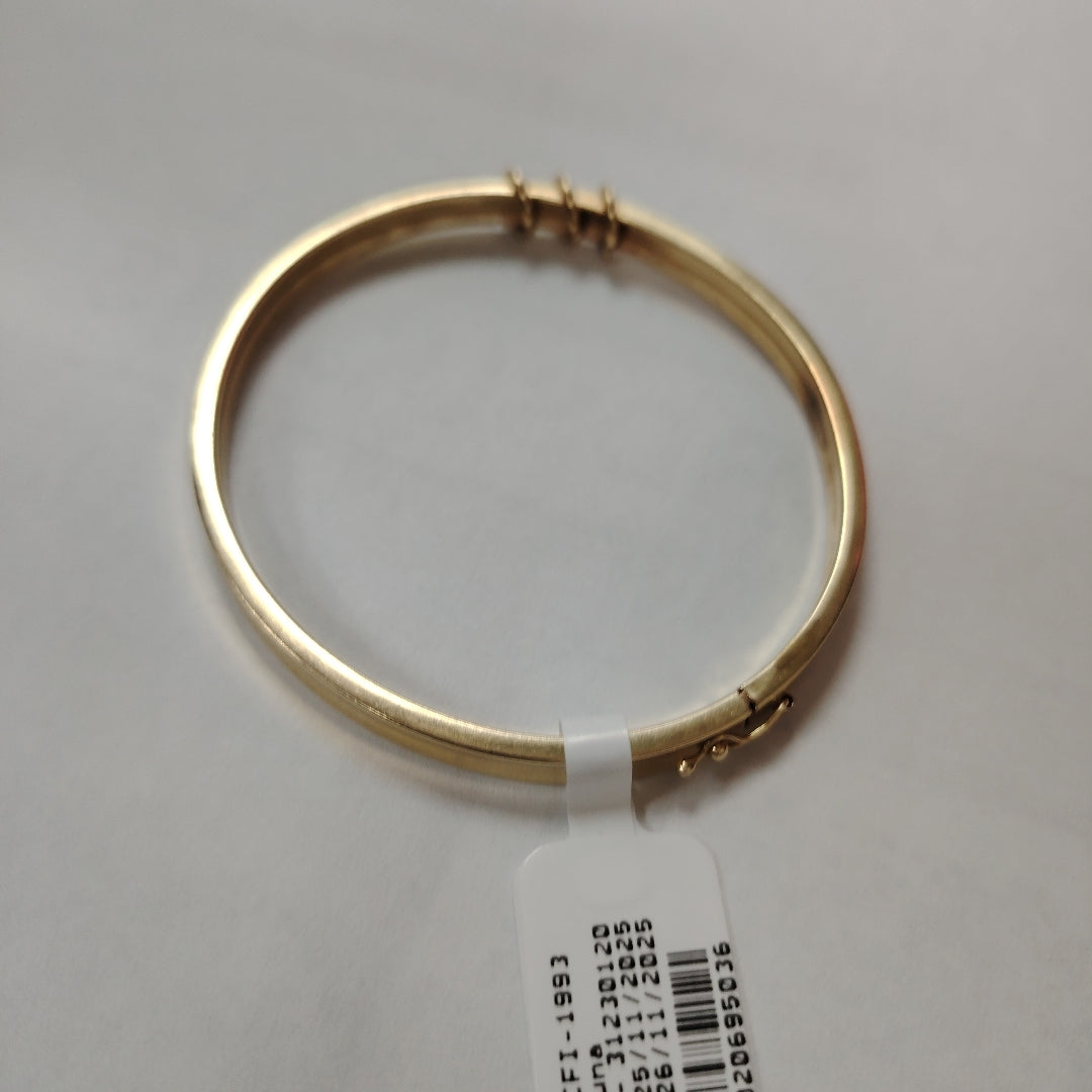PULSERA RIGIDA. ORO. 14 K 10.4 GRMS (SEMINUEVO)