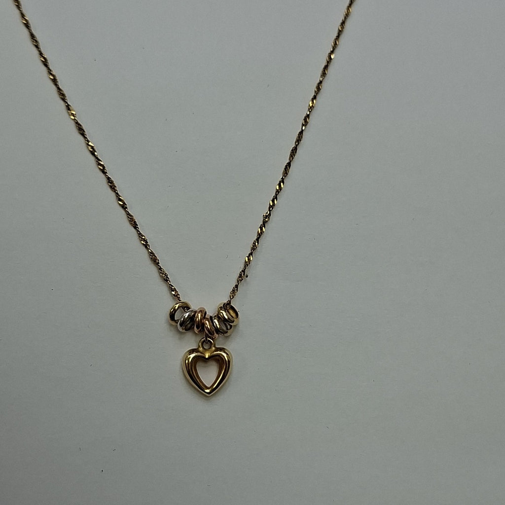 CADENA, DIJE. ORO. 14 K 1.7 GRMS (SEMINUEVO)