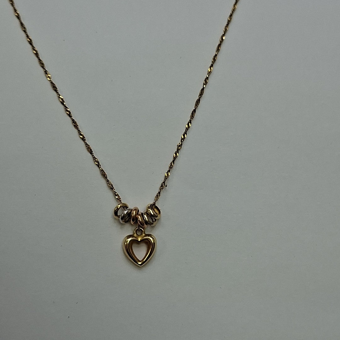 CADENA, DIJE. ORO. 14 K 1.7 GRMS (SEMINUEVO)